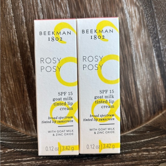 Beekman 1802 Tinted Lip Cream of 2 • Rosy Posy • SPF 15 - Picture 1 of 3